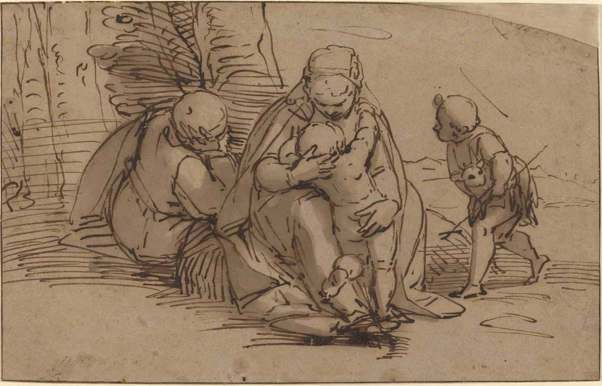 Sacra Famiglia con Giovannino - Rosenwald Collection, National Gallery of Art